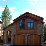 Mammoth Lakes Stonegate home Front of house