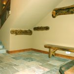 Mammoth Lakes Stonegate home Mud room