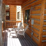 Mammoth Lakes Stonegate home Lower level deck