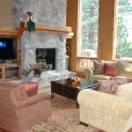 Mammoth Lakes Stonegate home main floor living room