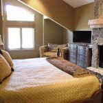 Mammoth Lakes Stonegate home Master Bedroom